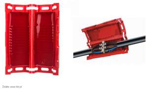 Mufa żelowa 3V Cellpack Mufa kablowa żelowa 3,4,5x 1,5-6mm2 Easy 3V 146x55x35 ze złączkami śrubowymi 309445