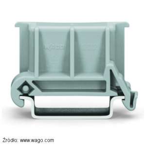 Adapter kontowy 222-510 Wago do mocowania adapterów 221-500 lub 551-510 Adapter kontowy 222-510 Wago do mocowania adapterów 221-500 lub 551-510