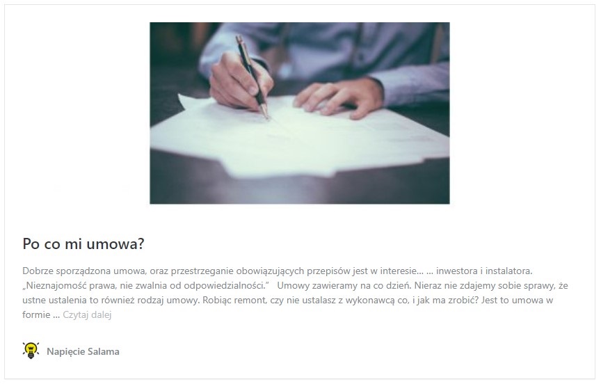 Po co mi umowa? Artykuł wyjaśnia jakie korzyści daje podpisanie umowy w systemach Inteligentnego domu