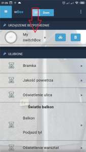 System Inteligentnego Domu Blebox - aplikacja wBox