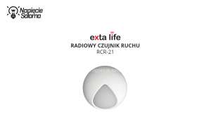 Exta Life radiowy czujnik kontaktronowy RCR-21 System Inteligentnego domu Exta Life Zamel RCR-21