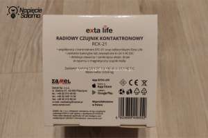 Exta Life radiowy czujnik kontaktronowy RCK-21 System Inteligentnego domu Exta Life Zamel RCK-21